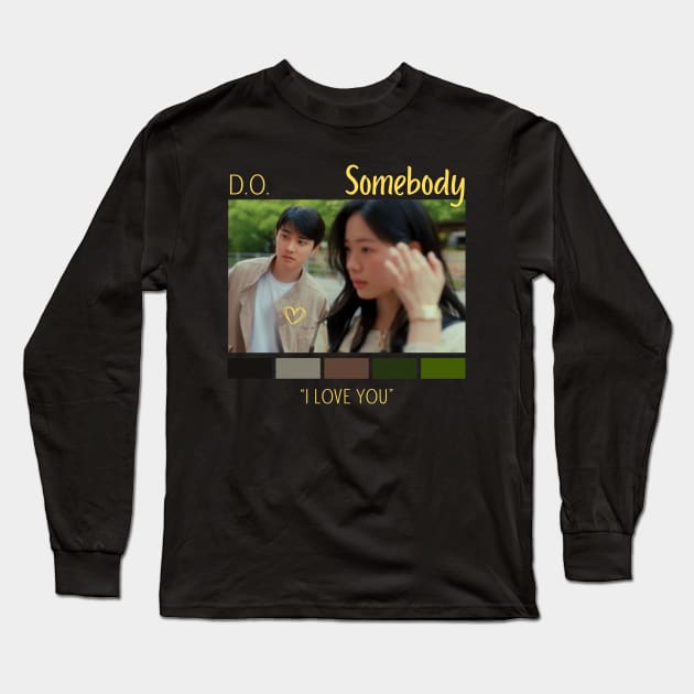 Somebody D.O. Long Sleeve T-Shirt by wennstore